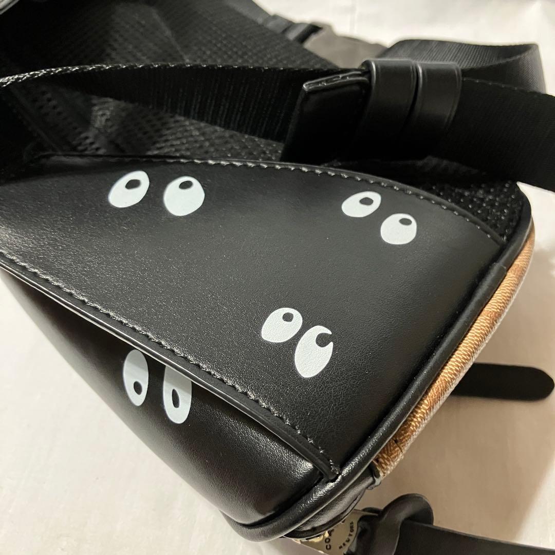 COACH × Disney 白雪姫 ウエストバッグ F72952 中古