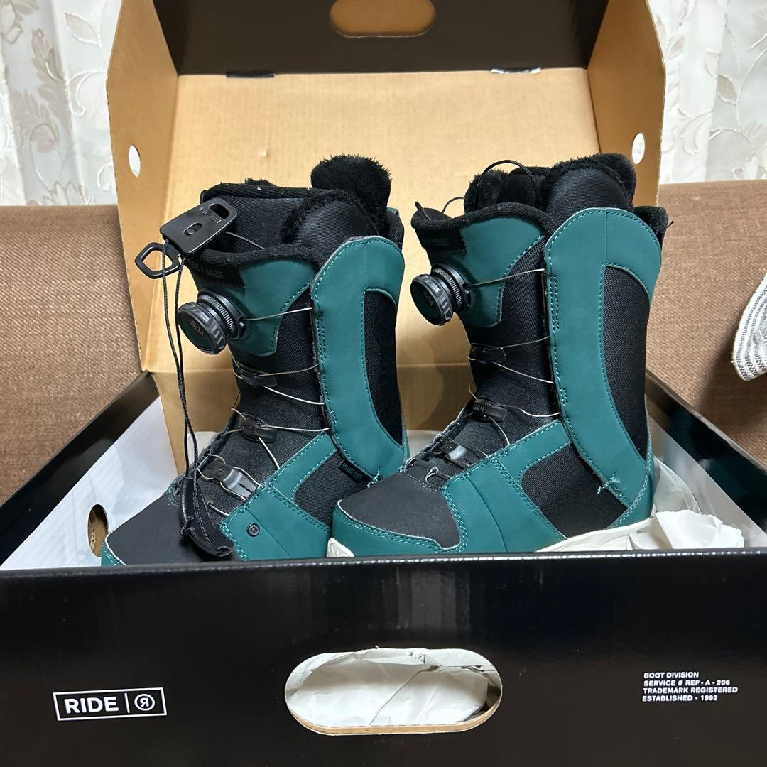美品⭐︎RIDE SAGE BOAシステム　スノーボードブーツ 22センチ
