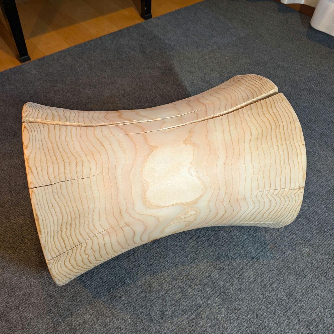 outdoorman　檜④　丸太　椅子　スツール　テーブル　高さ約40㎝