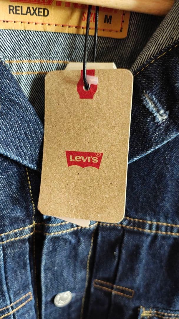 【新品未着用】Levi’sリーバイス 2nd デニムジャケットRELAXED　M