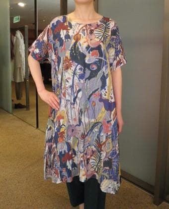 JURGENLEHL ヨーガンレール ラミープリントチュニック