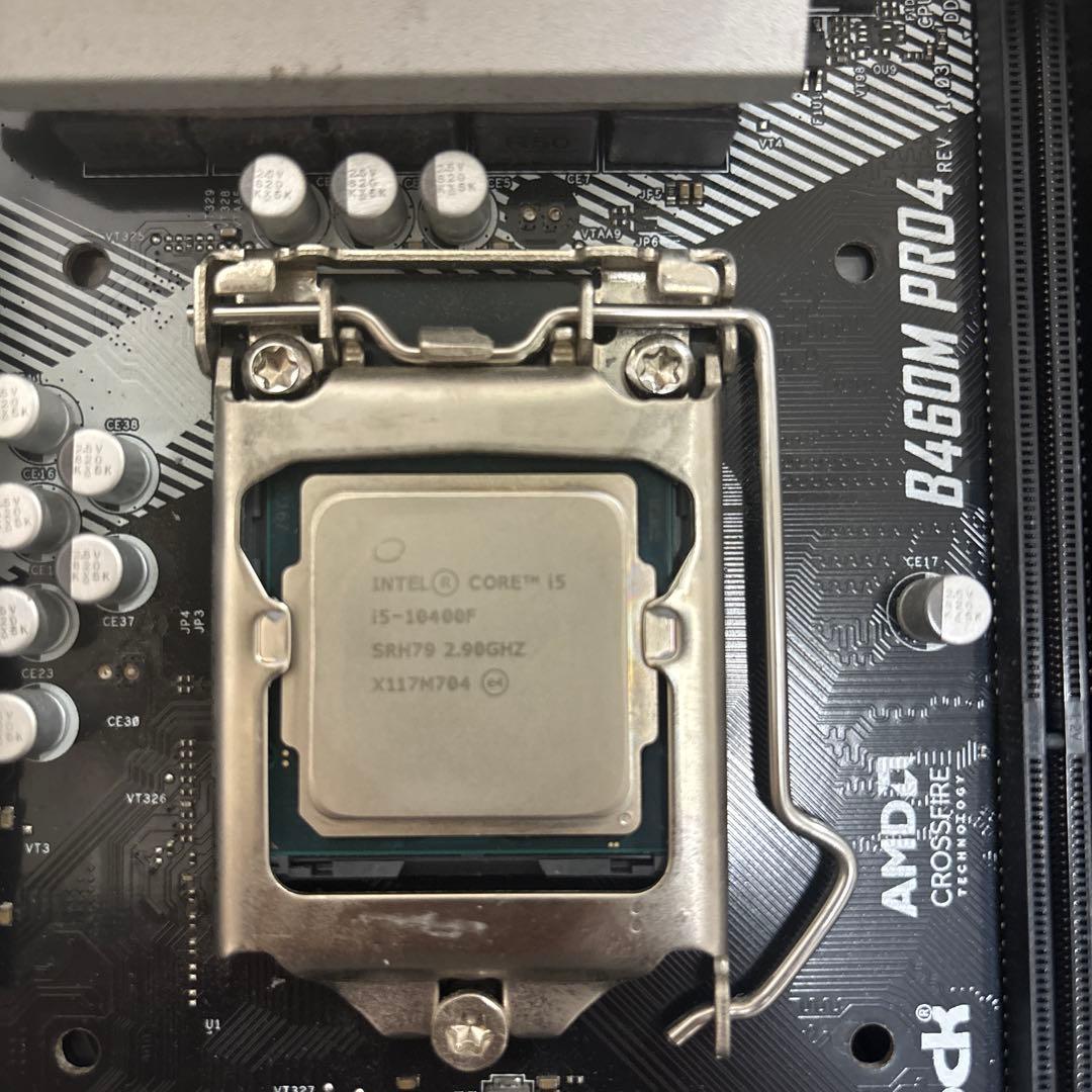Intel Core i5 10400F マザーボード セット