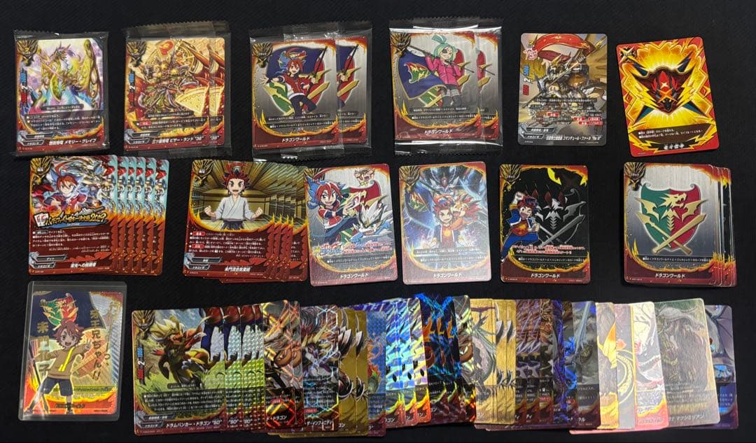 バディファイト　ドラゴンWまとめ売りセット　1500枚以上