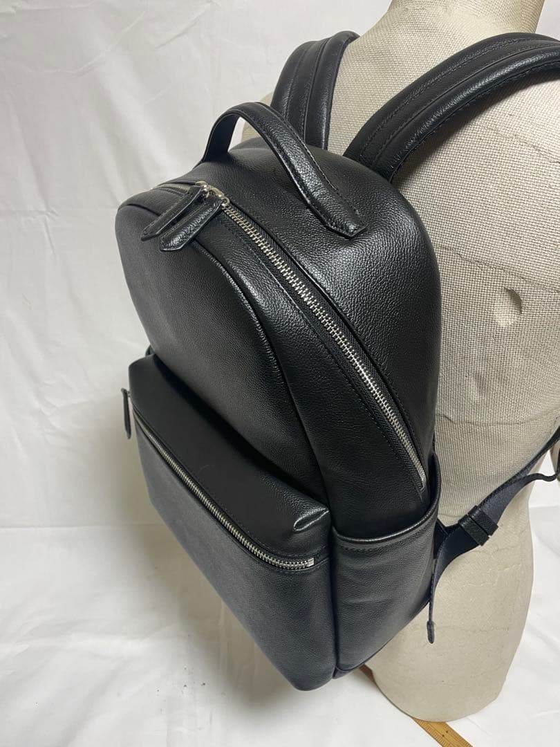 MURA 本革 リュックA4対応 15L YKKファスナー PCポケット付き