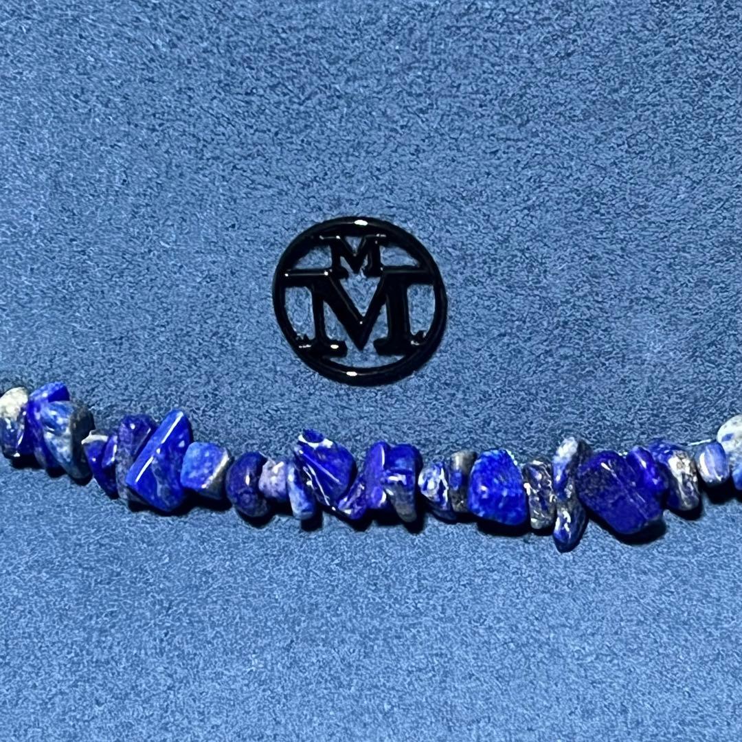 メゾンミッシェル パリ　サックスブルー　ウールフェルトハット　レディースLサイズ