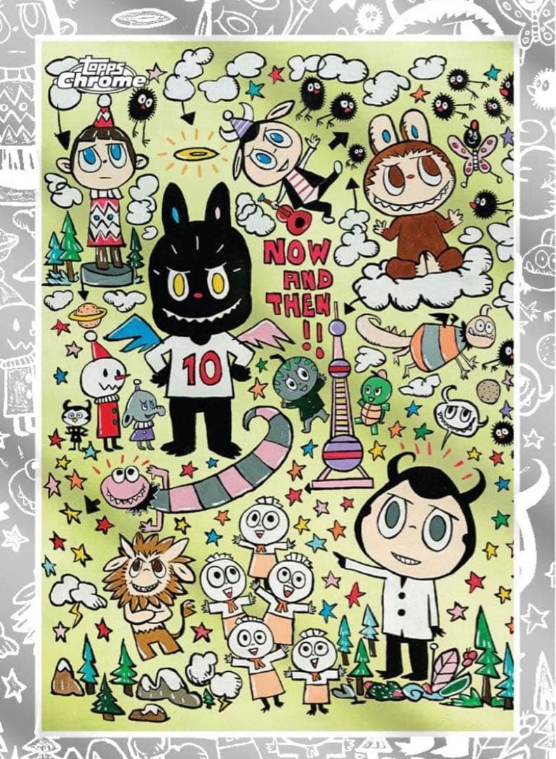 ドラゴンボールカード 2025 Topps Chrome Labubu 5box