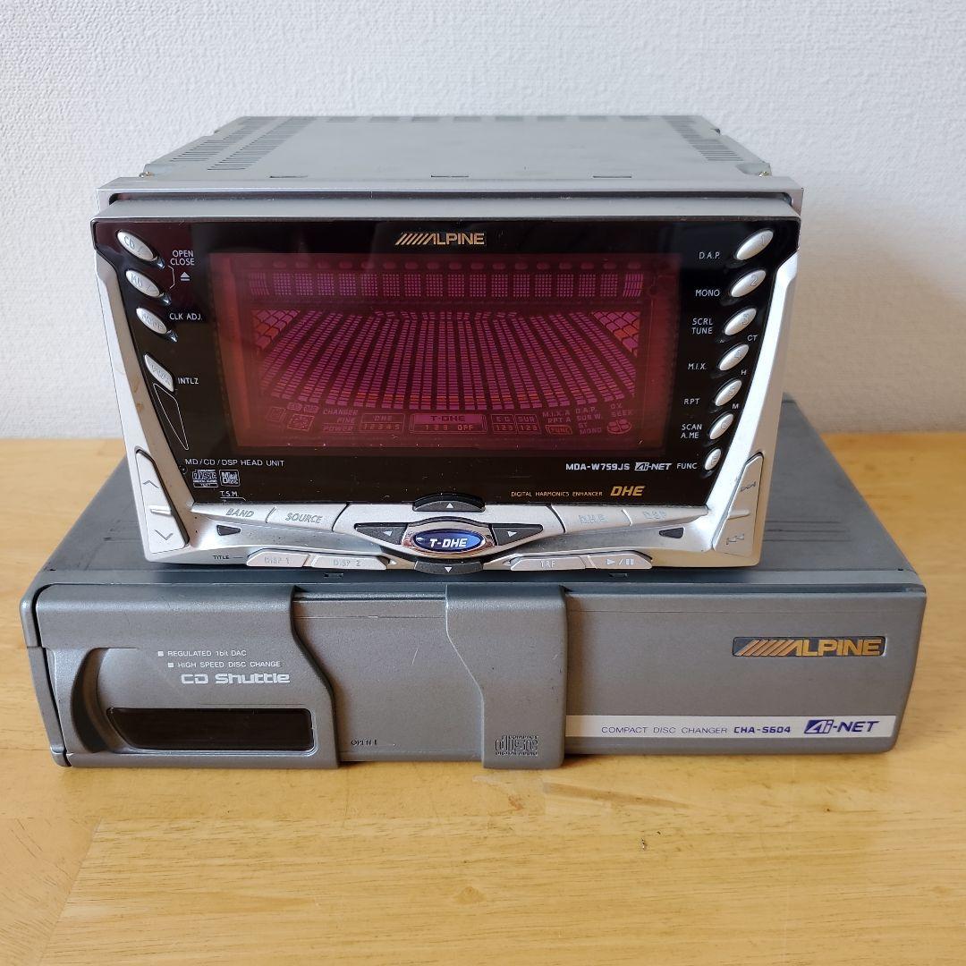 【りんさん専用】アルパインMDA-W759JSとCHA-S604