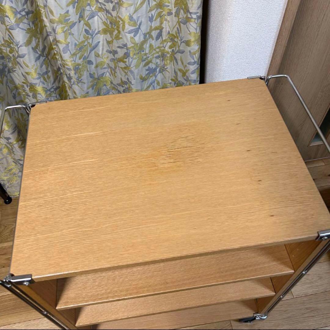 お値下げ中‼️【廃盤品】無印良品　ユニットシェルフ　キッチンワゴンなどに