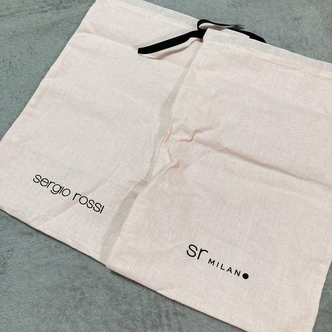 【美品】セルジオロッシ sr MILANO MIA フラットシューズ 36 赤