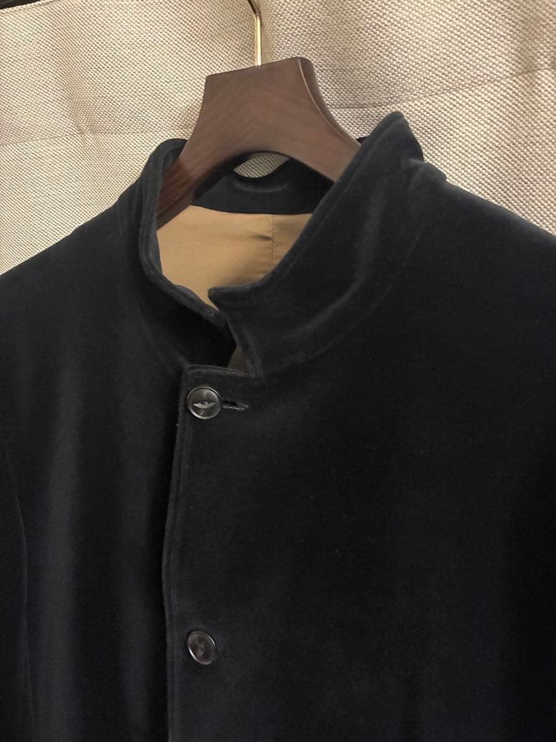 デ*ス様 Fendart フェンダール　ベロアジャケット　BLACK サイズL