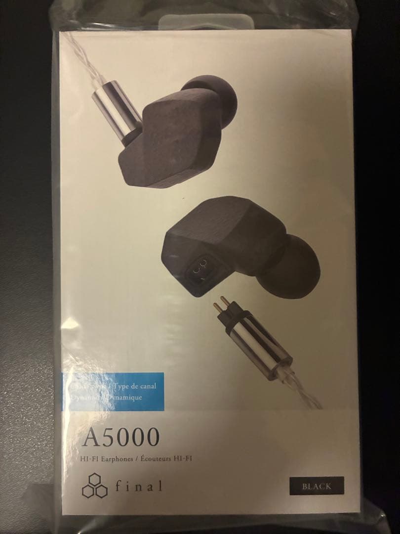 final A5000 ブラック イヤフォン