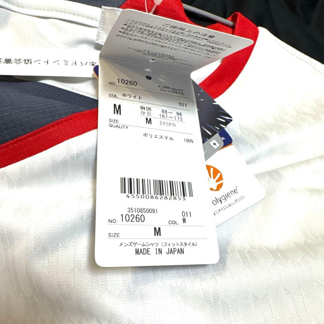 新品タグ付き　YONEX バドミントンゲームシャツ ユニMサイズ