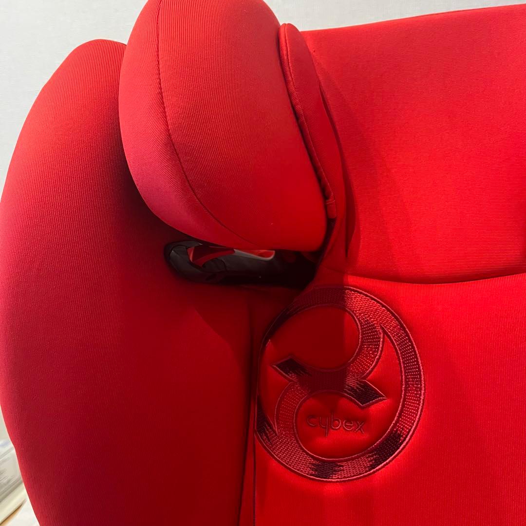 【美品】 CYBEX PALLAS M-FIX パラス チャイルドシート 赤