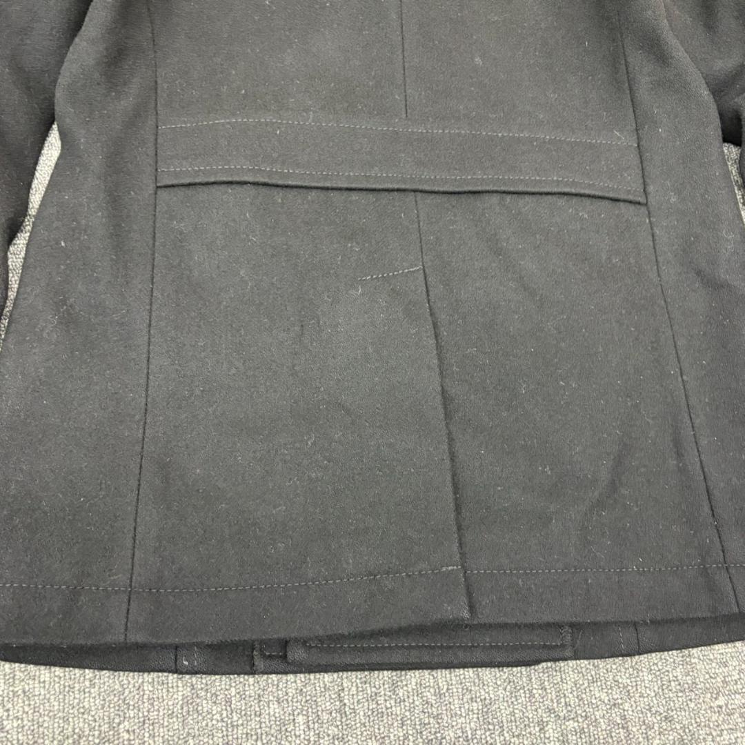 A9.BURBERRY BLACK LABEL ウール Pコート ブラック L