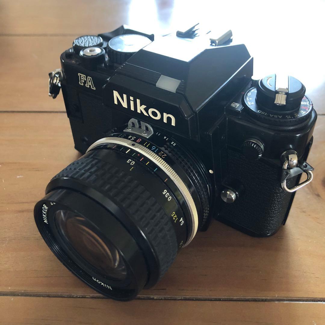 NIKON FA フィルムカメラ 本体のみ（レンズなし）