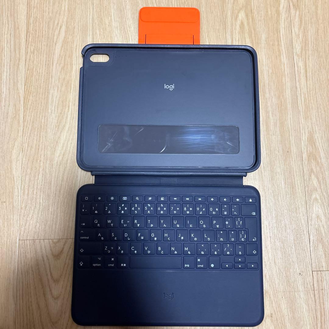 Logitech 日本語キーボードケース ダークブルー