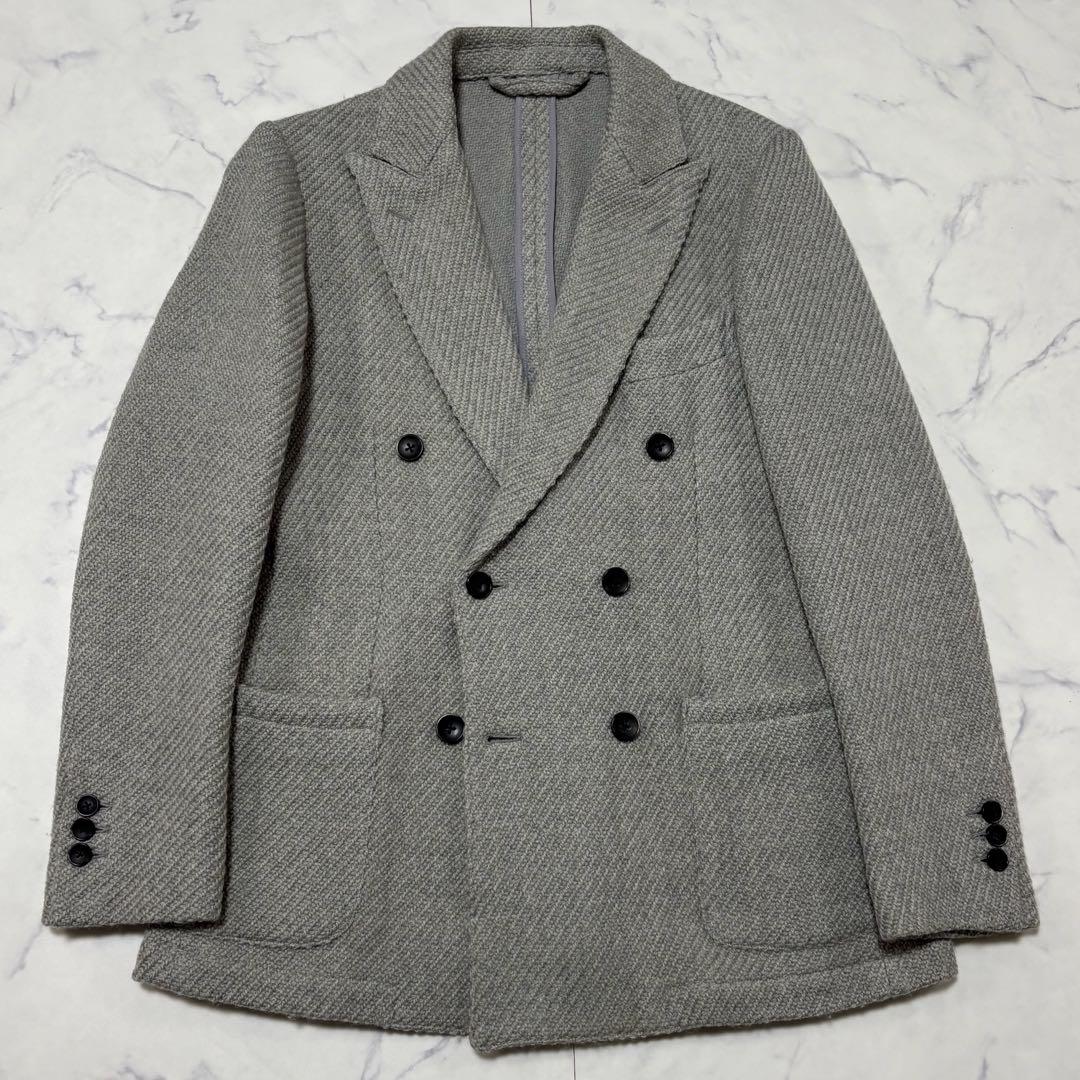 RING JACKET ピークドラペル ダブル ジャケット サイズ44