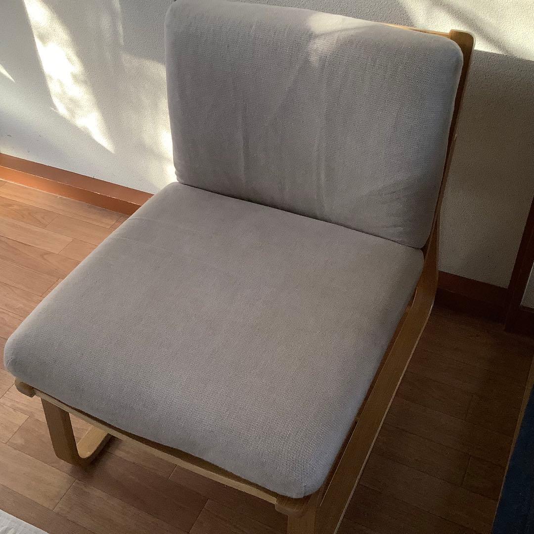 無印良品 リビングでもダイニングでも使えるシリーズ ソファチェア 1脚 中古