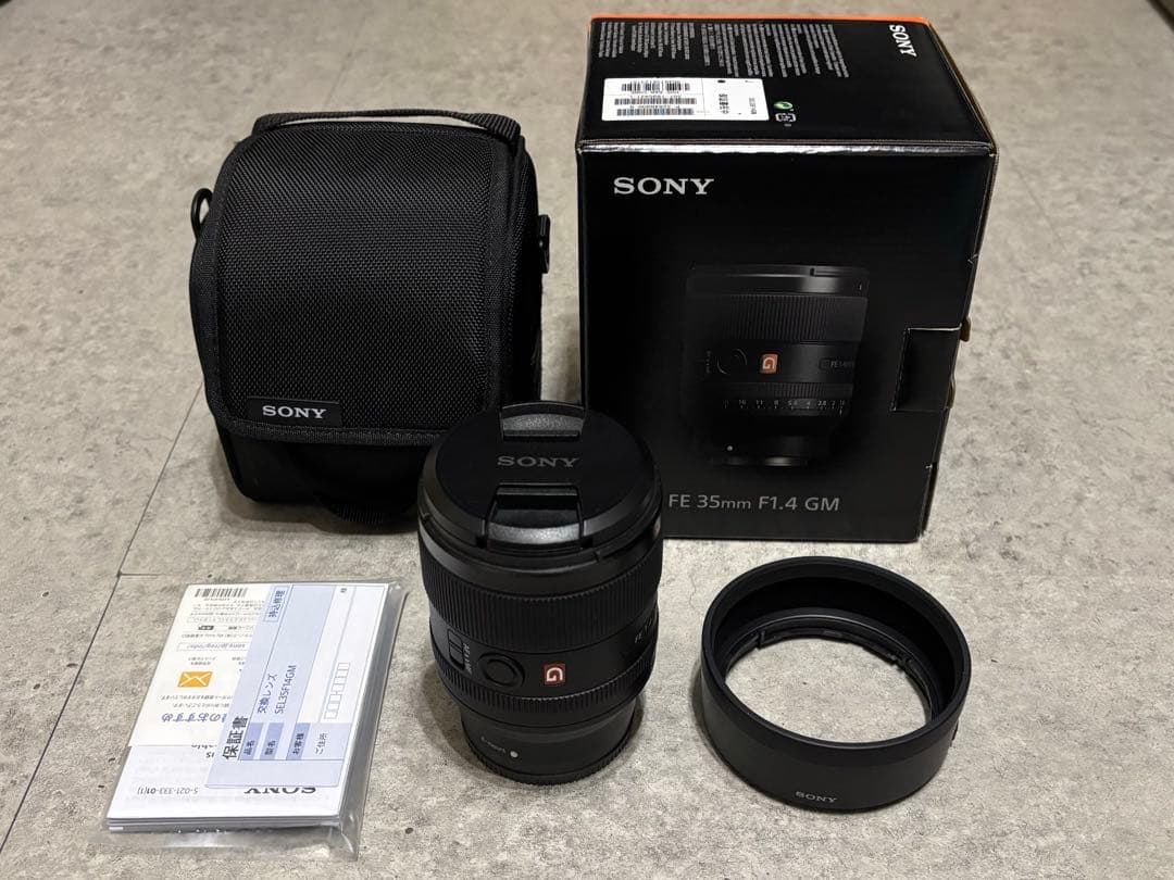 デジタルカメラ SONY FE35mm F1.4 GM / SEL35F14GM