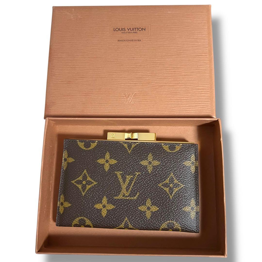 希少　ルイヴィトン　モノグラム　がま口財布　ケース　小銭入れ　USA限定