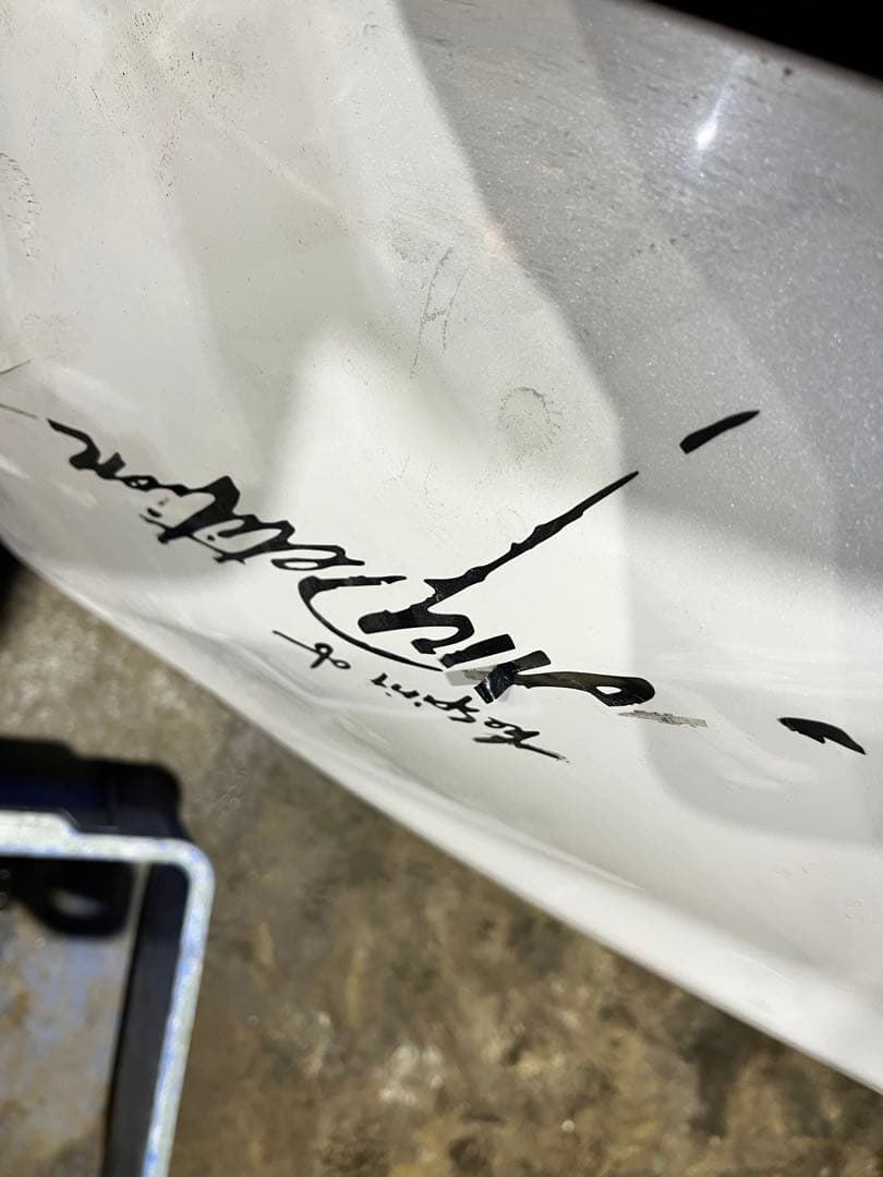 引き取り限定　CT9A/ランエボ9 ボンネット　訳あり