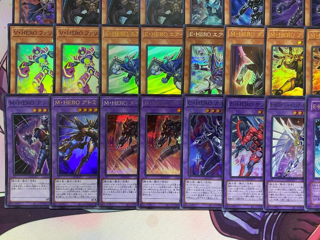 【高レア】遊戯王　HERO　大会構築デッキ