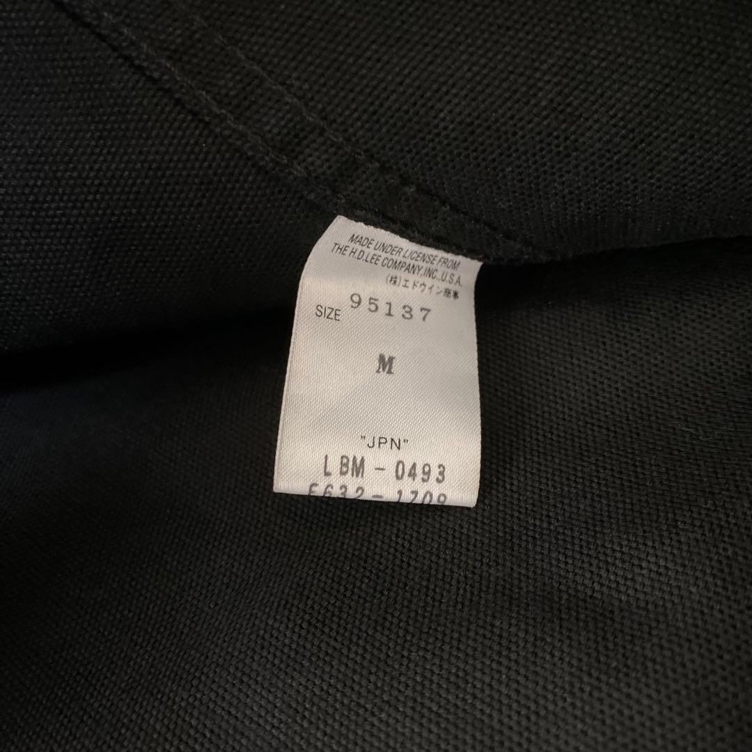 Lee Lyeden コラボ ダブルスナップボタン カバーオール 黒 美品 希少