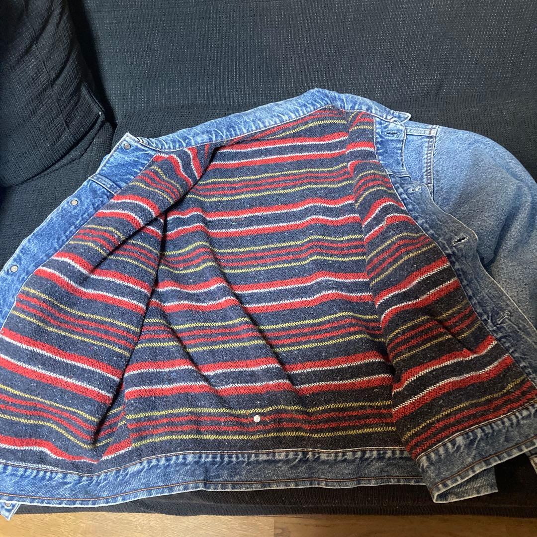 最終価格！1stタイプ　ブランケット　 XLサイズ　デニムジャケット　USA製？