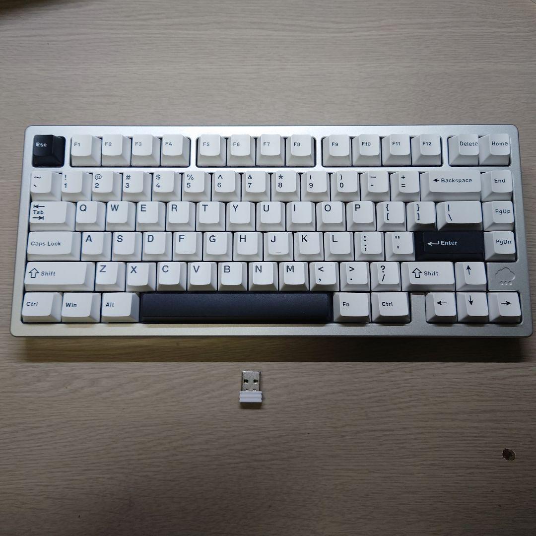 WOBKEY RAINY75 紫軸 英字配列