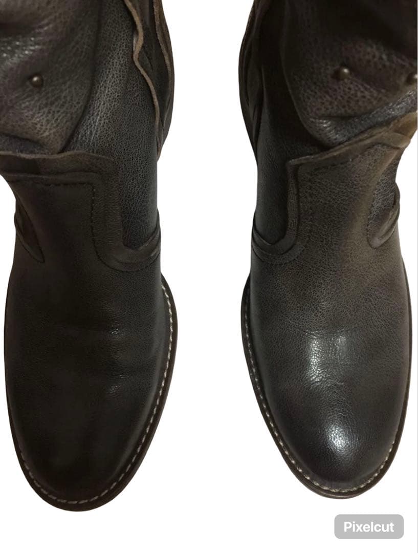 マナ MANA バタフライカッティングロングブーツ