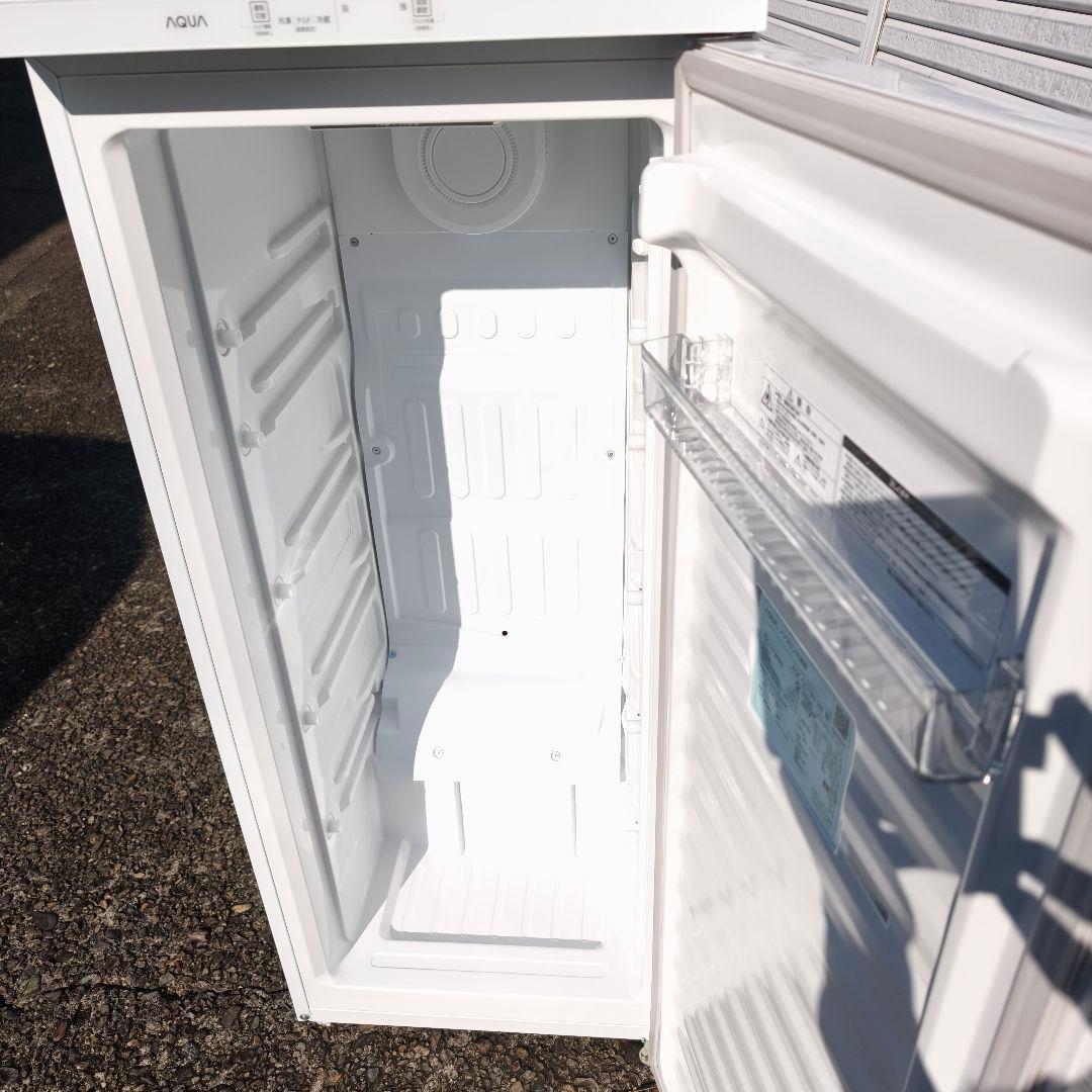 アクア 前開き式冷凍庫 AQF-F13R 134L 展示品 除菌清掃済 極美品