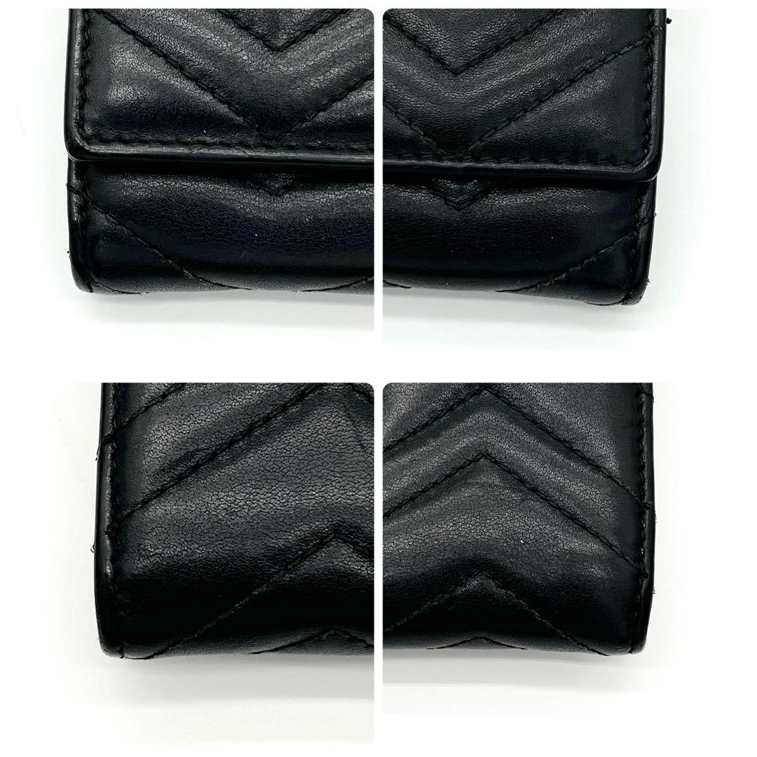 【美品】GUCCI 長財布　キルティング　コンチネンタル　443436