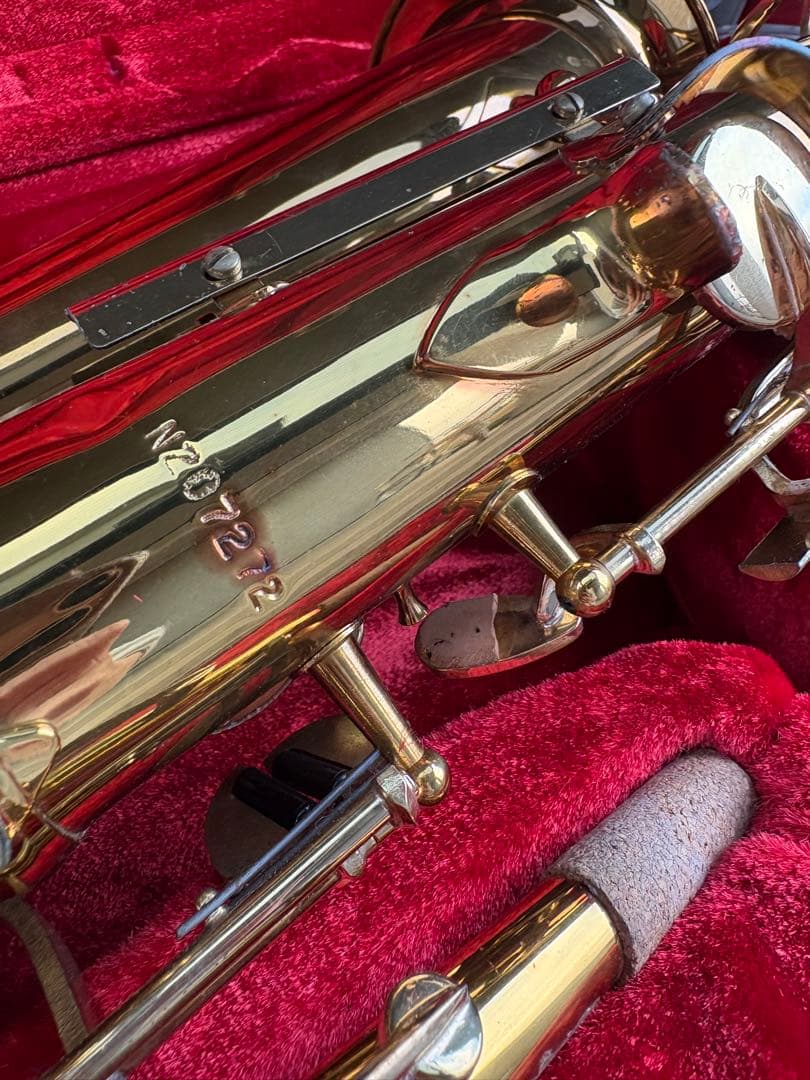 ケ*ー様 アームストロングN207272 サックス 本体 ゴールド