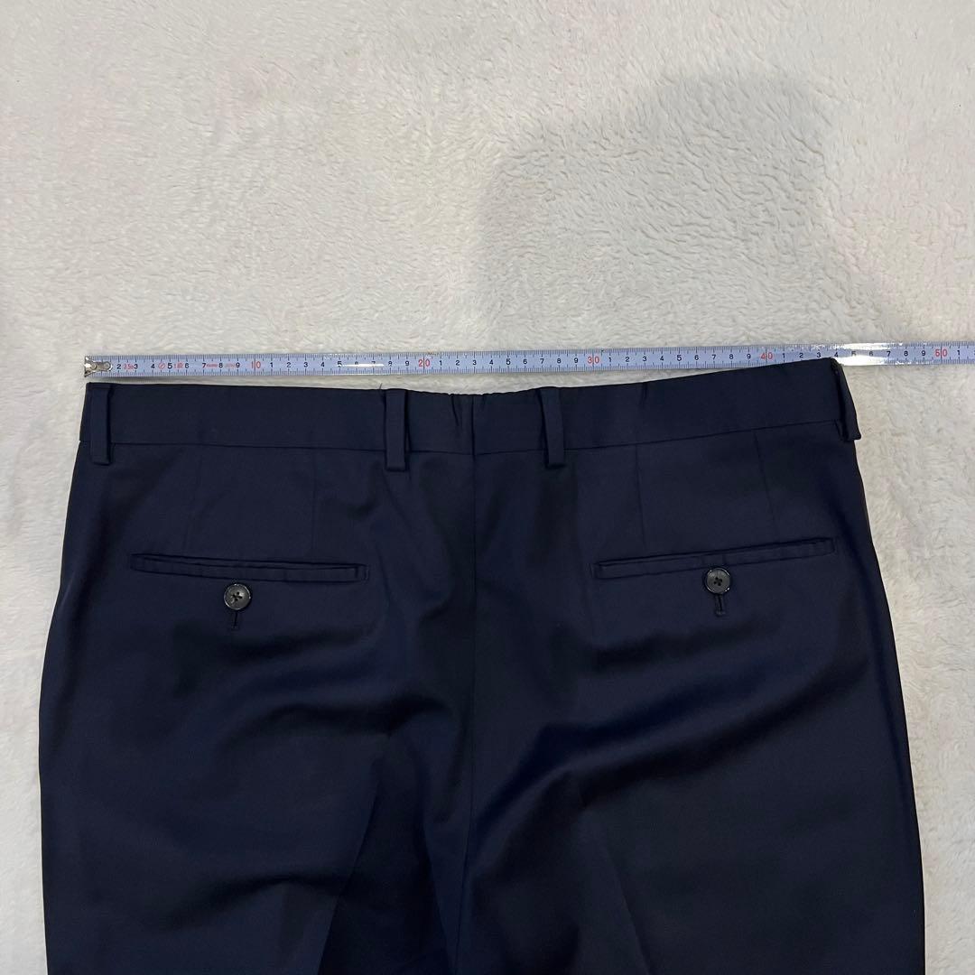 美品✨ヒューゴボス スーツ セットアップ 52 グアベロ Super120 紺