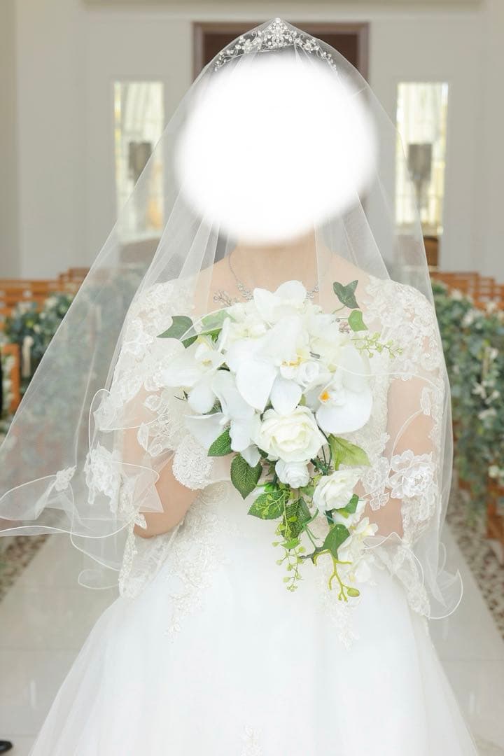 【おまけ付き】結婚式　桂由美　ウエディングドレス➕ロングベール