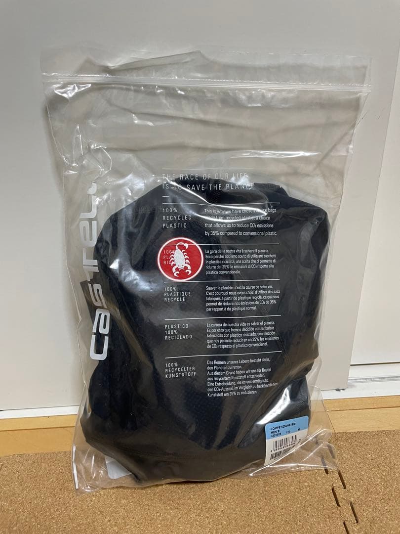 Castelli カステリCOMPETIZIONE BIBSHORT サイズM