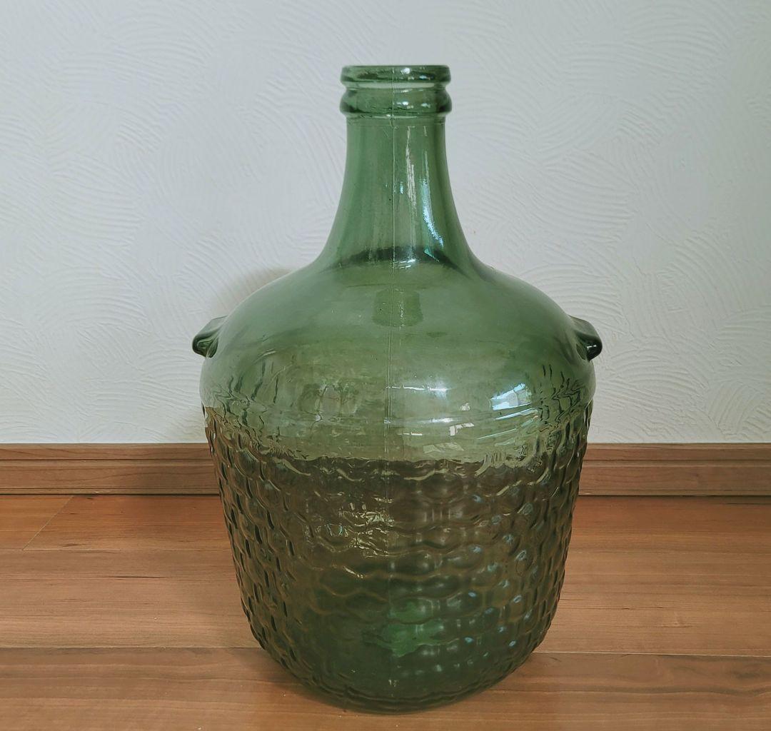 スペイン製 ガラスボトル 特大 ZARA