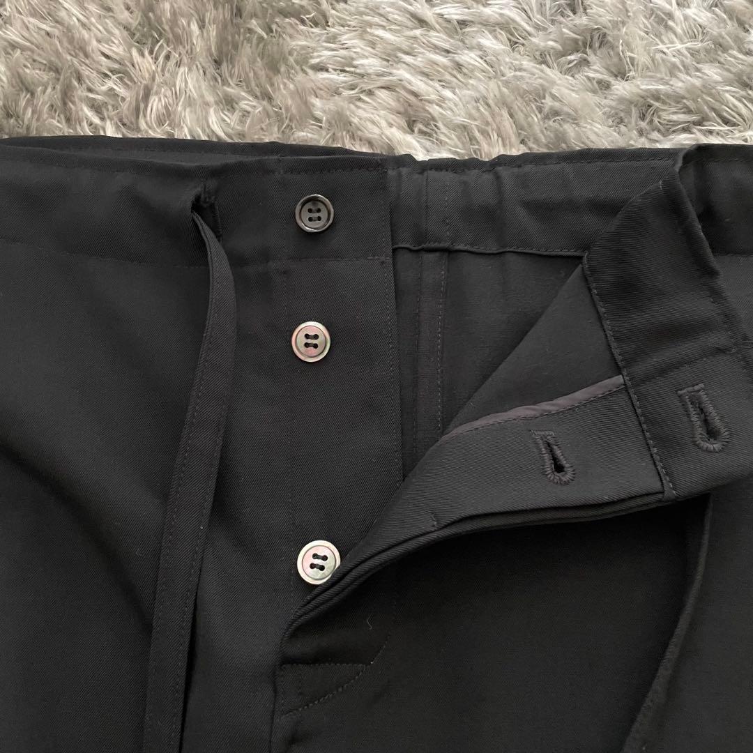 2019秋冬 ウールギャバジン ウエスト紐ショートパンツ PD-P050