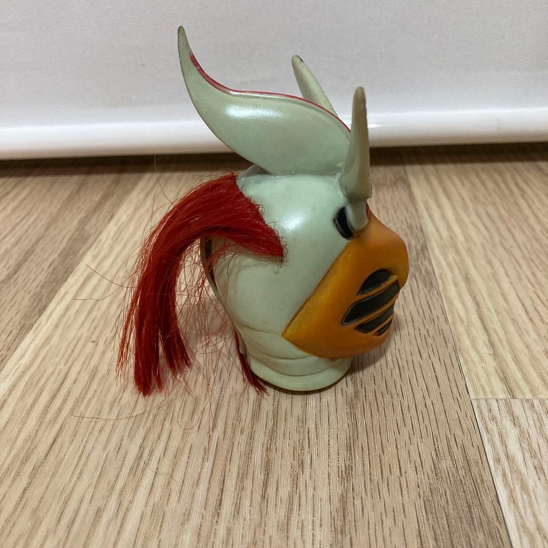 変身忍者 嵐 ソフビ マスクのみ 面のみ ヴィンテージ 時代物 特撮 レトロ