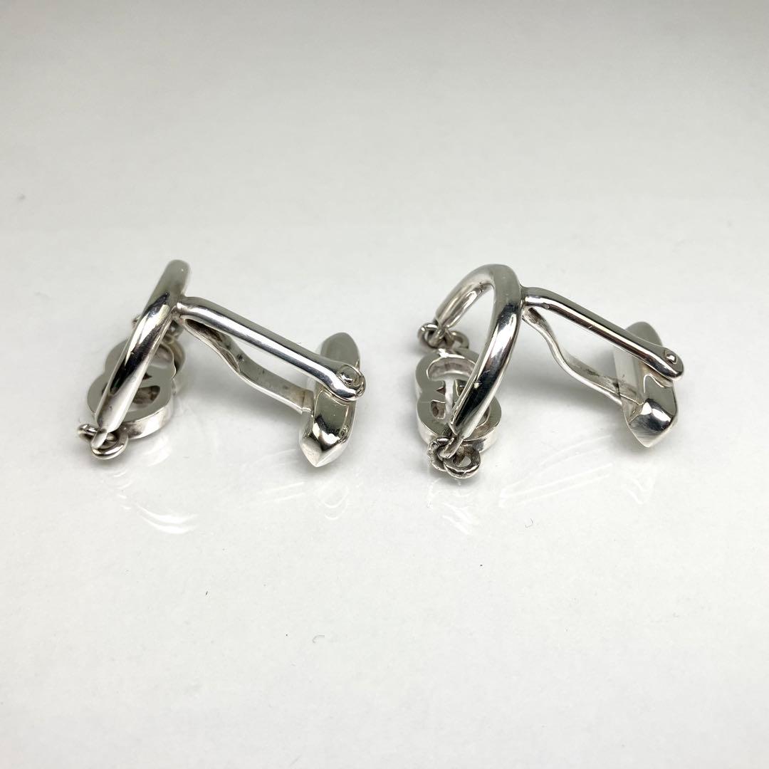 GUCCI グッチ　カフス　カフリンクス　インターロッキング　シルバー925