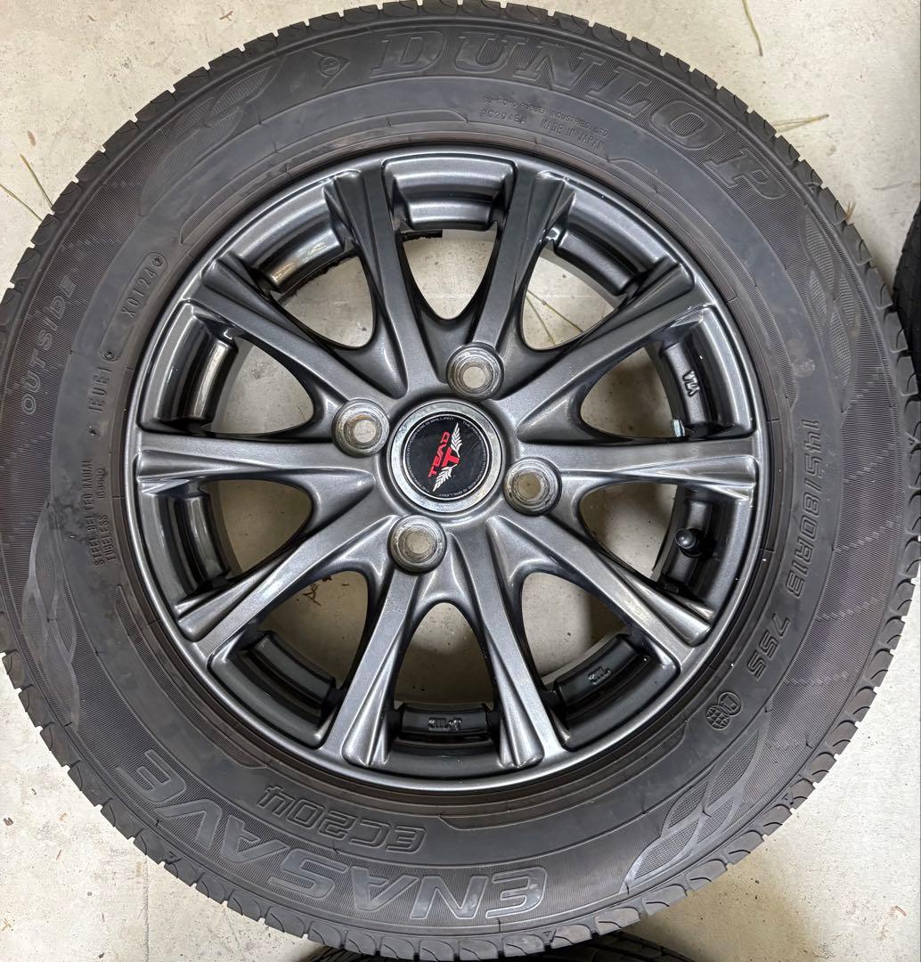 145/80R13 アルミホイール付き夏タイヤセット①