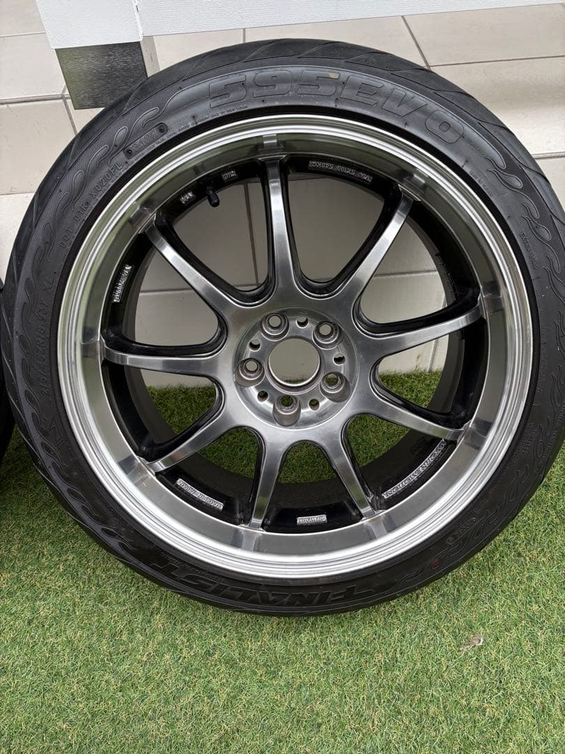 WORK EMOTION D9R 18インチ 2本セット PCD100 5穴