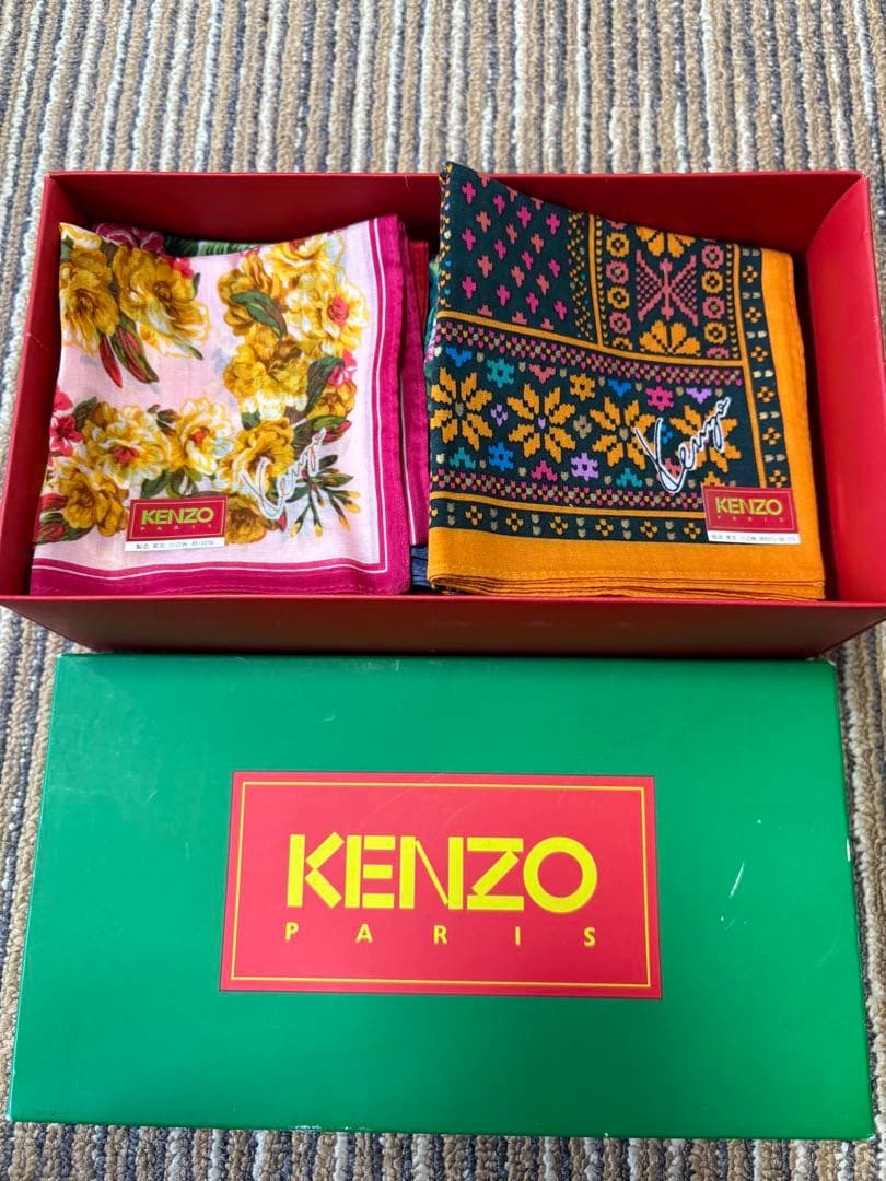 新品　kenzo ケンゾー　ハンカチ大量まとめ