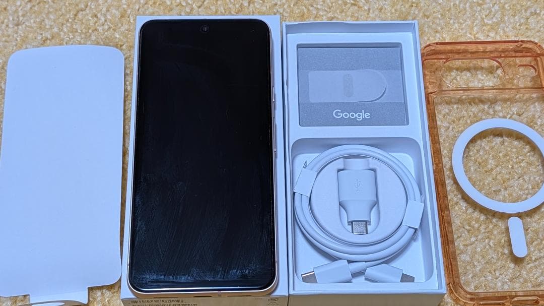 週末価格　Google Pixel 8 ローズ　MagSafe対応クリアケース