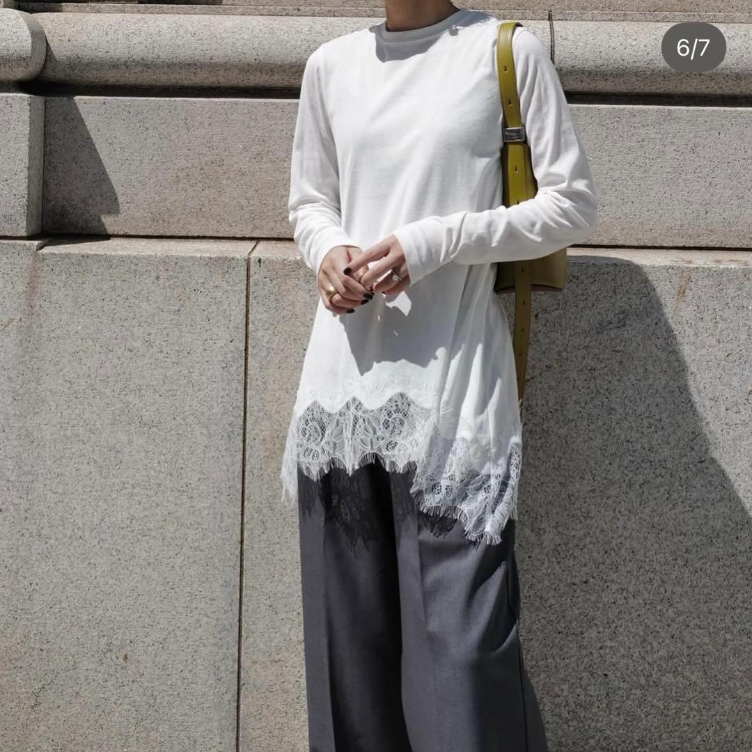 MACHATT　ヘムレースロンT ホワイト