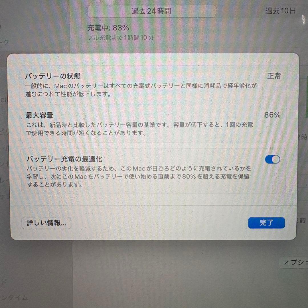 MacBook Pro 13インチ M1 2020 8GB 256GB