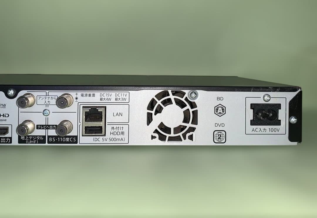 SHARP AQUOS BD-NW510 2017年製