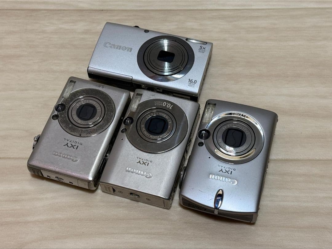 Canon IXY デジタルカメラセット 4点まとめ ジャンク