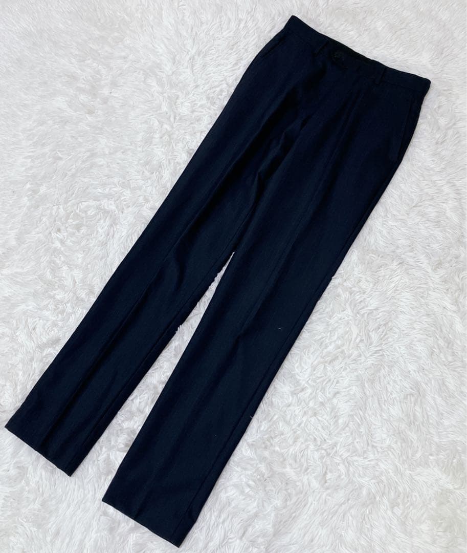 【美品】ONLY オンリー　3ピース　セットアップ　スーツ　ネイビー　ウール