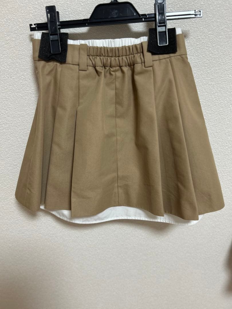 eimy istoire レイヤードプリーツミニスカート Sサイズ